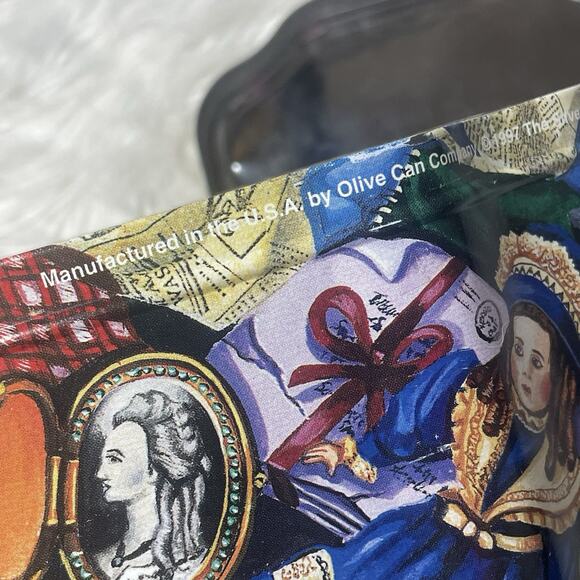 Vintage 1997 Teddy Bear Tin by Olive Can Co. The Silver Crane Co. England - Picture 9 of 9